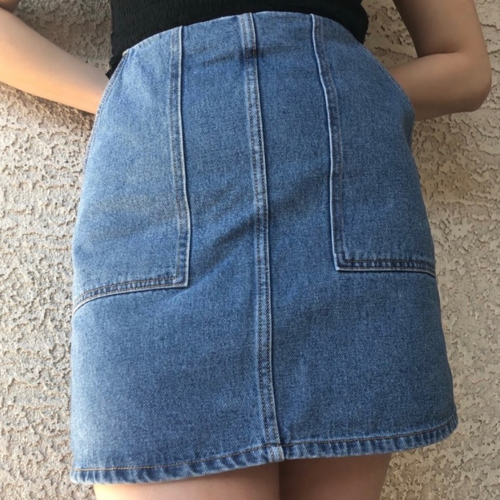 H&M denim mini-skirt